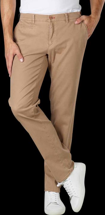 BRAX Fabio Chino Slim Fit Caramel