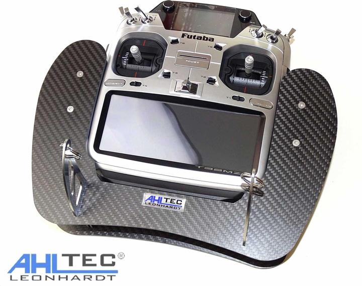 Actual product image AHLtec futaba t32mz carbon transmitter console with standard transmitter console bracket, without hand
