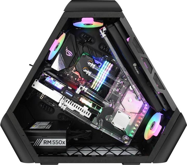 Actual product image Jonsbo TR03-G Showcase (ATX, mATX, Mini-ITX)