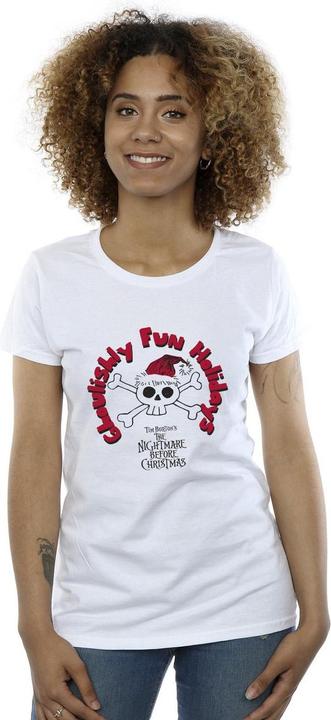 Immagine prodotto Disney The Nightmare Before Christmas Ghouishly Fun Holidays Maglietta Donna (XL)
