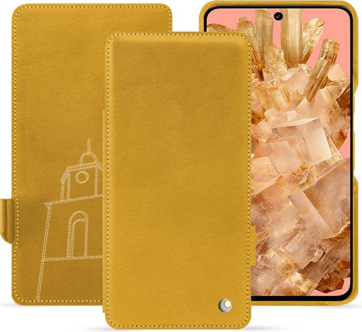 Actual product image Noreve Horizontal leather flap shell (Google Pixel 8)