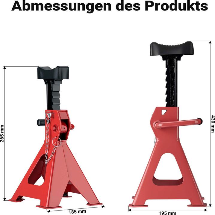 Image du produit Wiltec Unterstellbock 2er Set