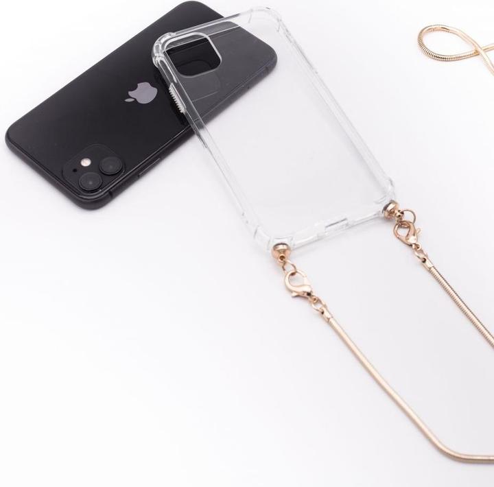 Immagine prodotto Evelatus iPhone 11 Pro Silicone TPU trasparente con cinturino da collo Pro (Apple iPhone 11 Pro)