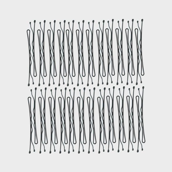 Image du produit Kitsch Bobby Pins Schwarz 45er Set (45 pcs)