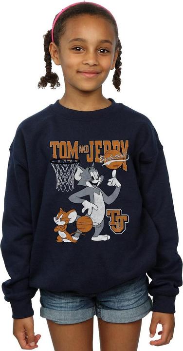 Produktbild Tom & Jerry Spinning Basketball Sweatshirt Mädchen (116)