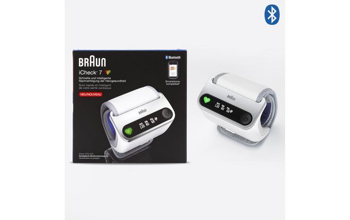 Produktbild Braun iCheck 7 (Blutdruckmessgerät Handgelenk)