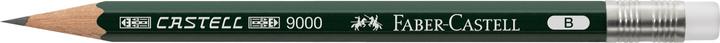 Produktbild Faber-Castell CASTELL 9000 PERFECT - Bleistifte (B, 3 x)