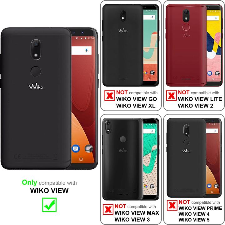 Actual product image Cadorabo Display protection glass (1 Piece, Wiko View)