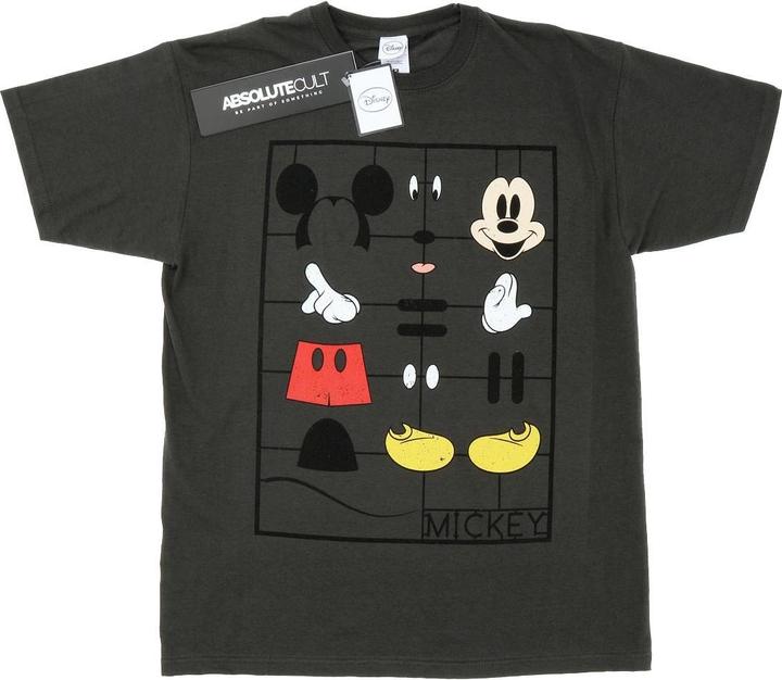 Immagine prodotto Disney Mickey Mouse Construction Kit Maglietta Uomo (L)