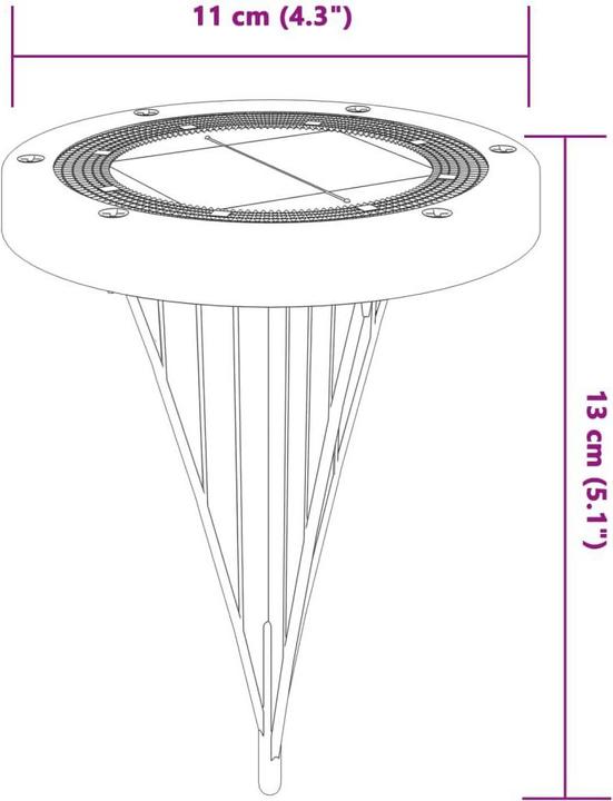Image du produit VidaXL Kuno (10 lm, IP65)
