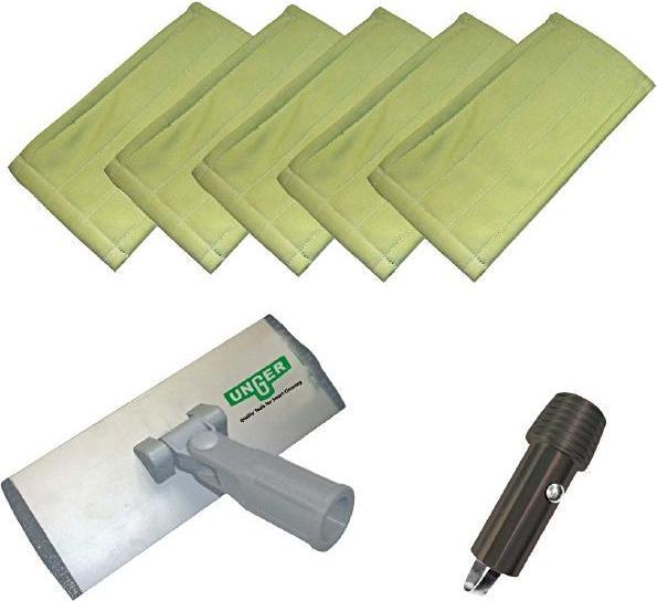 Unger PFK20 Set di pulizia per interni Starter Set Portapattino, tampone di lavaggio e lucidatura in (1 pz.)