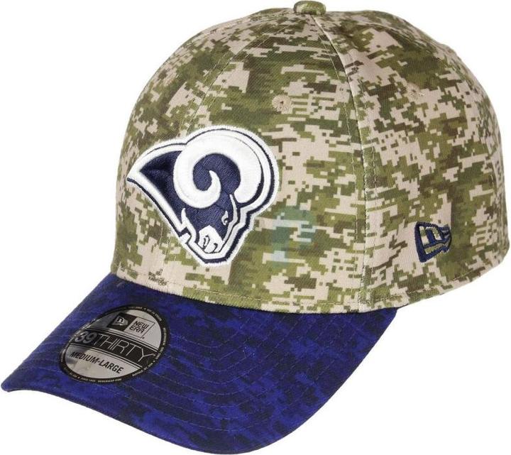 Actual product image New Era NFL - Los Angeles Rams - Digi Camo 39Thirty Cap Green ML (59)