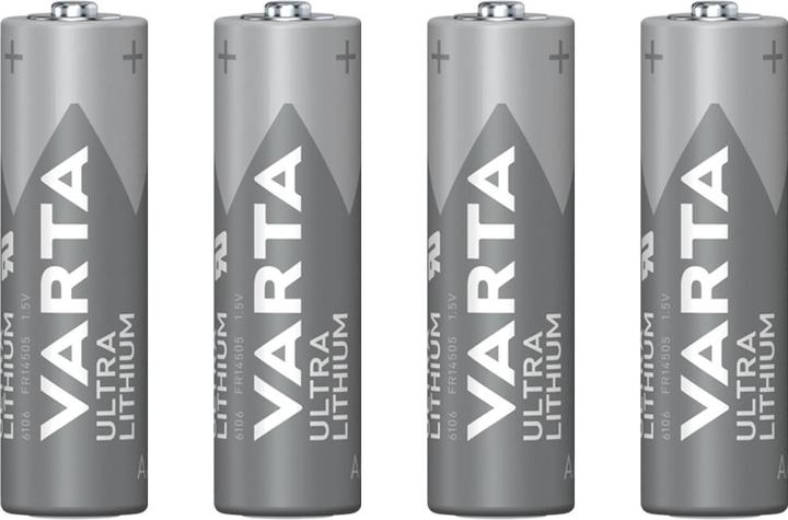 Productafbeelding Varta ULTRA Lithium (4 Pcs., AA, 3000 mAh)