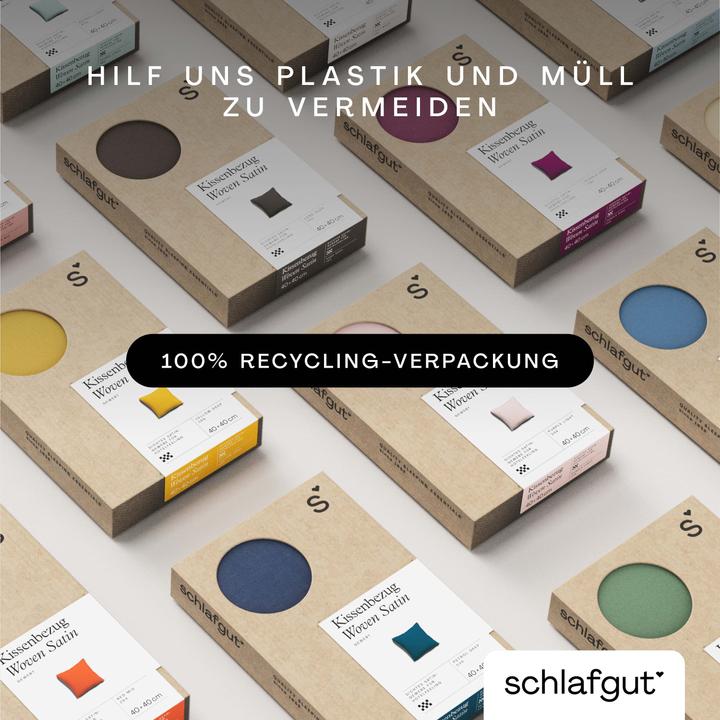 Image du produit schlafgut Woven Satin (Housse de couette, 60 x 80 cm)