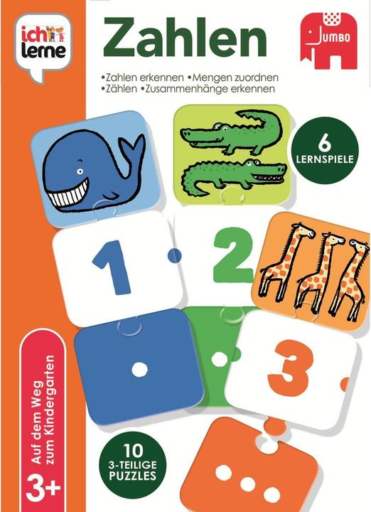 Actual product image Jumbo I learn numbers (German)