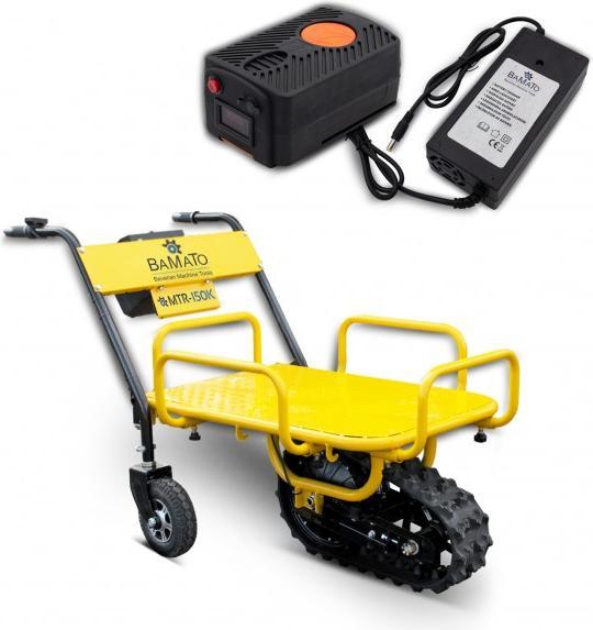 Actual product image Markmüller BAMATO - elektrische Schubkarre mit Raupenlaufwerk MTR-150K