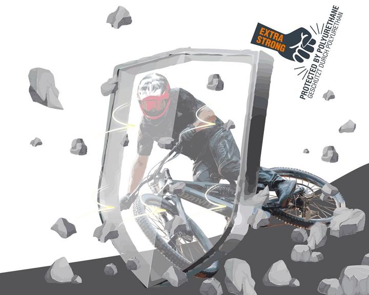 Actual product image Foliatec Paint protection film bicycle / bike