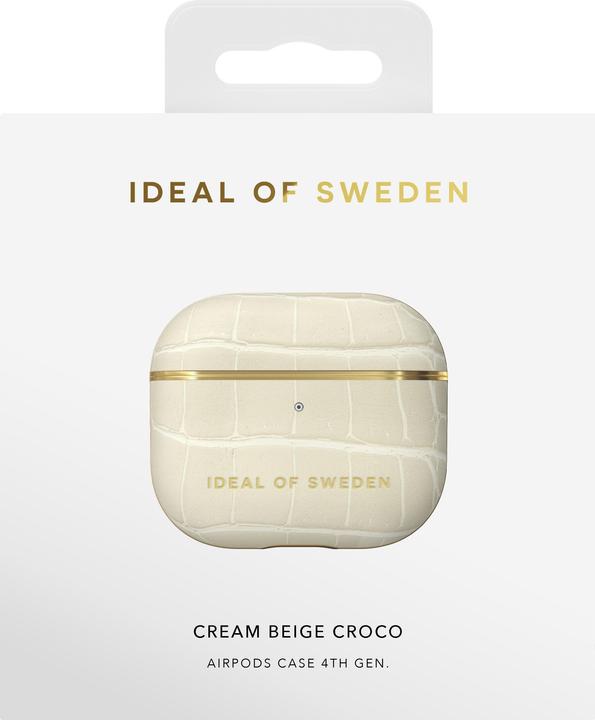 Actual product image iDeal Of Sweden Designer Hard Cover Cream Beige (Headphone sleeve)