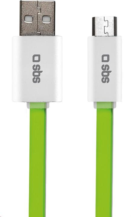 Produktbild SBS Flaches Ladekabel Micro-USB (1.50 m)