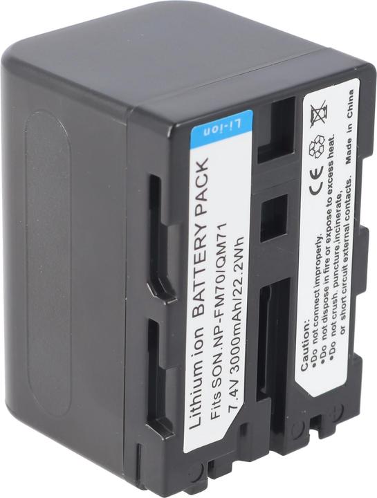 Image du produit AccuCell Batterie Sony NP-FM70, CCD-TRV, Sony DCR-DVD (Batterie)