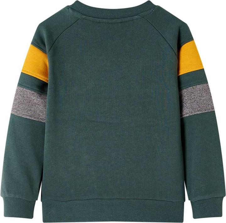 Produktbild VidaXL Kinder-Sweatshirt Dunkelgrün 92,Material: 92 % Baumwolle. 8 (92)
