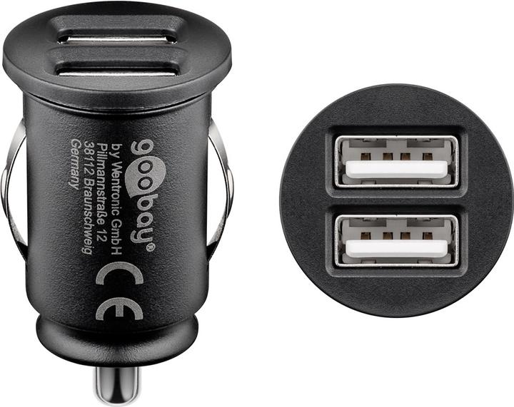 Goobay Dual USB-Autoladegerät 3,1A