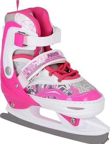 Produktbild Nils Rollschuhe/Eiskunstlauf Extreme NH10927 2in1 dunkelrosa - PU80 mm/82A (L 39-42) (39)