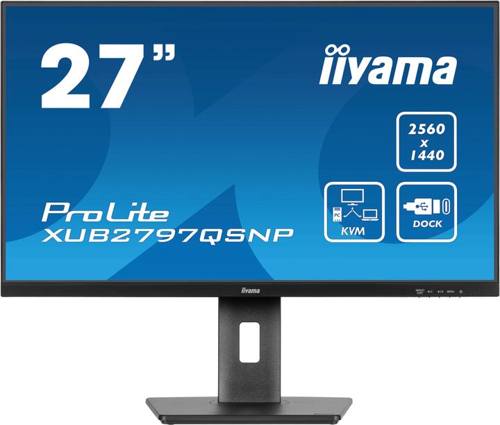 iiyama Monitor XUB2797QSNP-B1 (2560 x 1440 Pixel, 27")