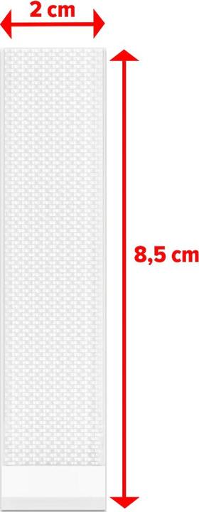 Produktbild tesa Powerstrips CLICK - Klett-Klebepads - Bilder aufhängen ohne Bohren - Large 7,2kg - 4 x 2 Stück (7.20 kg)