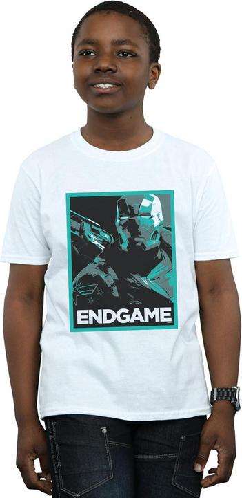 Produktbild Jungen Avengers Endgame War Machine Poster TShirt (152, 158)