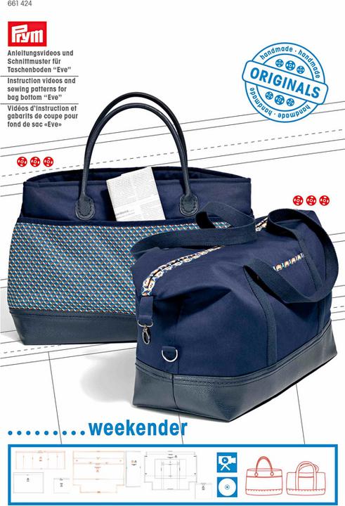 Produktbild Prym Video für Taschenboden Eve, Weekender mit Schnittmuster