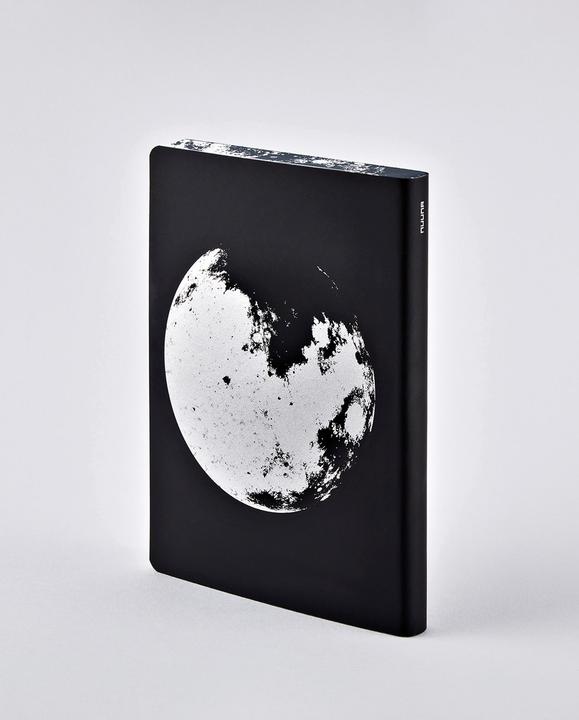 Image du produit Nuuna GRAPHIQUE - Carnet de notes Moon (A5, Pointillés, Couverture souple)
