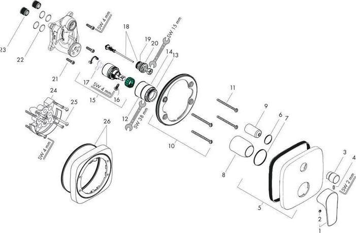 Immagine prodotto hansgrohe Talis E Cromo