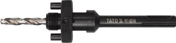 Yato Aufnahme für Lochsägen 32-200MM SDS PLUS Trockenbau Dosenbohrer Pilotbohrer SDS+ (32-200 mm)