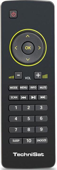 Produktbild TechniSat Fernbedienung zu DigitRadio 110 IR + 100 IR