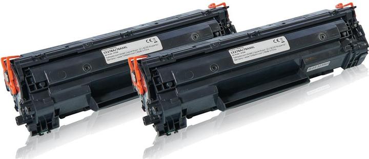 Produktbild Inkadoo Toner sparset kompatibel zu HP CE 278 A / 78A enthält 2x Tonerkartusche Schwarz (BK)