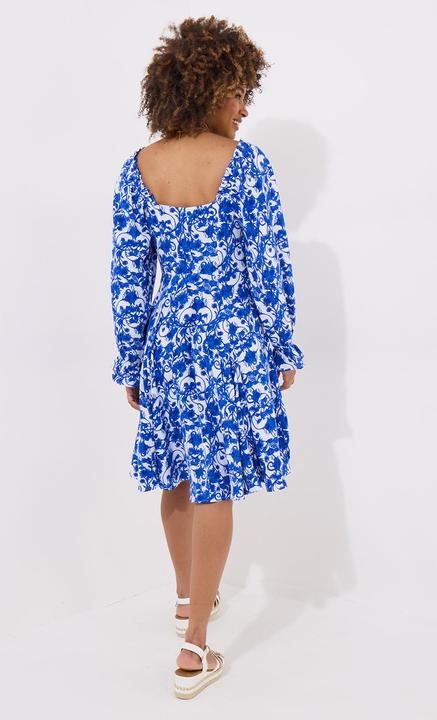 Image du produit Joe Browns Tasselled Grecian Floral Long Sleeve Mini Dress (14)