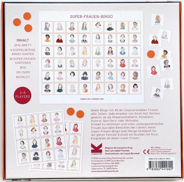 Image du produit 441692 - Super-Bingo des femmes - Jeu de société, 2-8 joueurs, à partir de 6 ans (Édition DE) (Allemand)