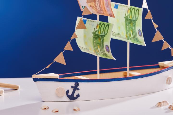 Image du produit VBS Bateau déco "Brouillard côtier", bois brut