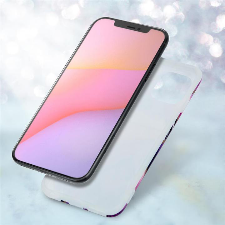Produktbild Cadorabo IMD TPU Bunter Marmor Cover (Realme 12 Pro+, Apple iPhone 12)