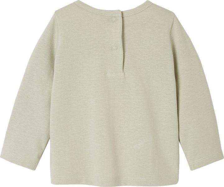 Actual product image Vertbaudet Bio-Kollektion: Baby Shirt mit Druckknöpfen und Message (80)