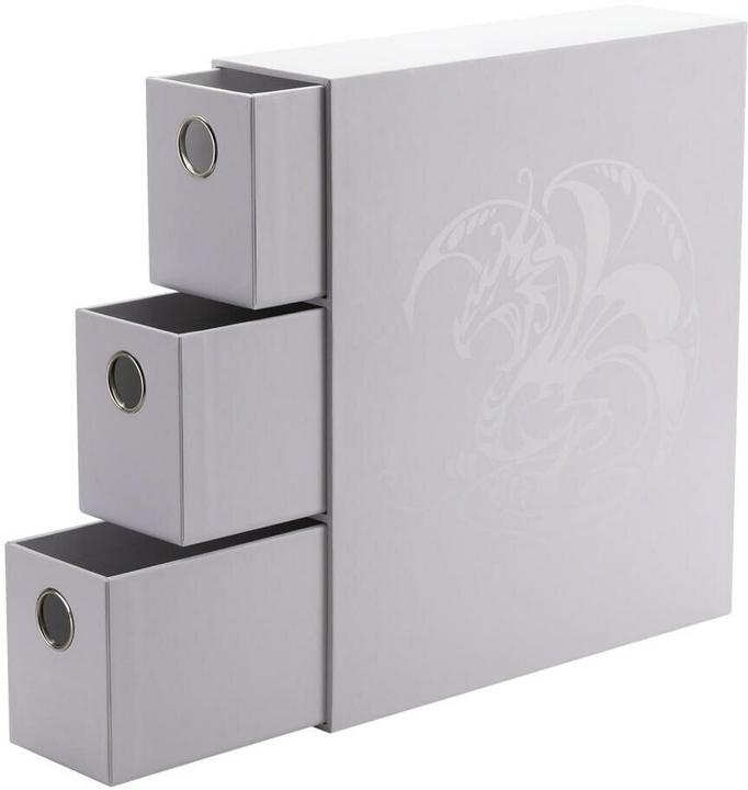 Actual product image Dragon Shield Fortress Card Drawers - White