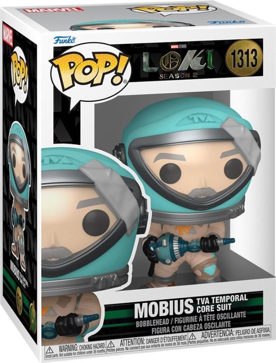 Immagine prodotto Funko Loki POP! figura in vinile Mobius (TVA Temporal Core Suit) 9 cm