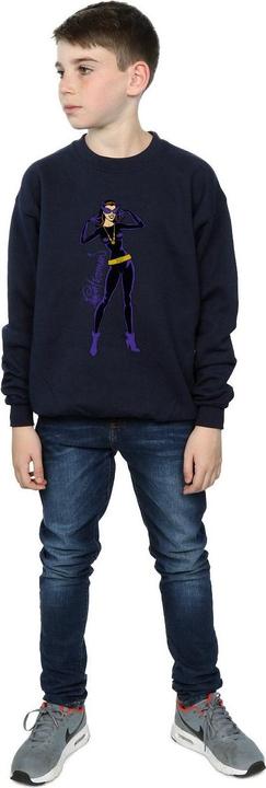 Immagine prodotto Catwoman Happy Pose Felpa Ragazzi (140, 146)