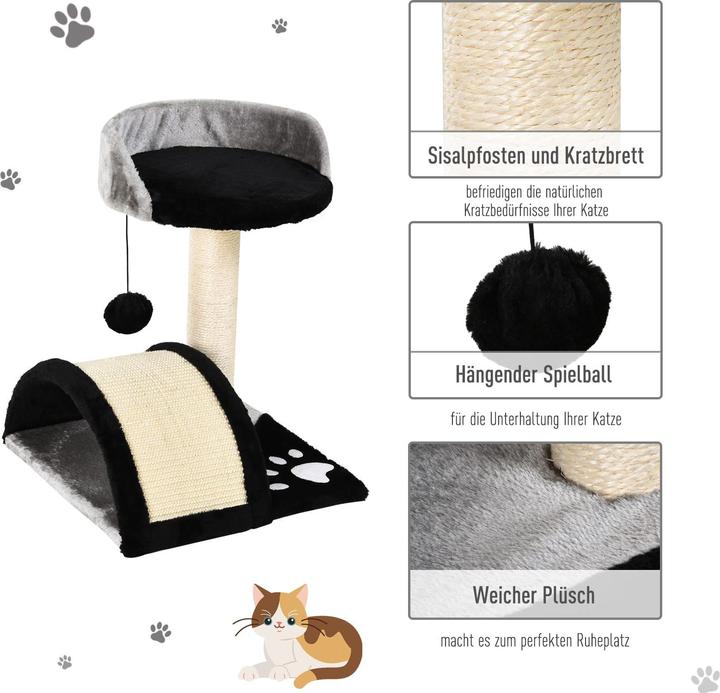 Produktbild Jamb Katzenbaum (46 cm, Schwarz)