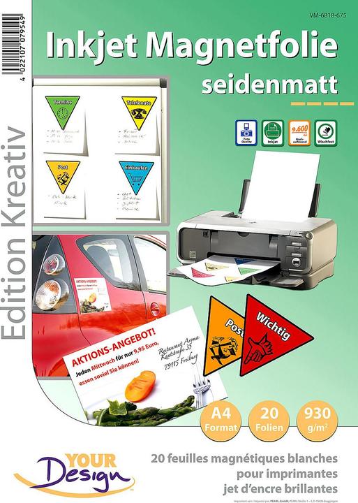 Your Design Inkjet-Magnetfolien (20 x)
