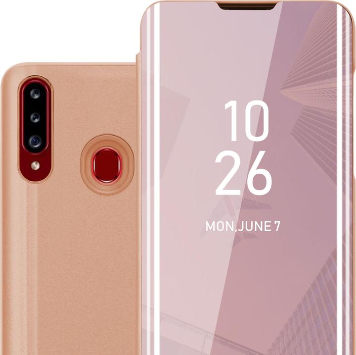 Productafbeelding Cadorabo Boek Smart View Spiegelhoes (Samsung Galaxy A20)