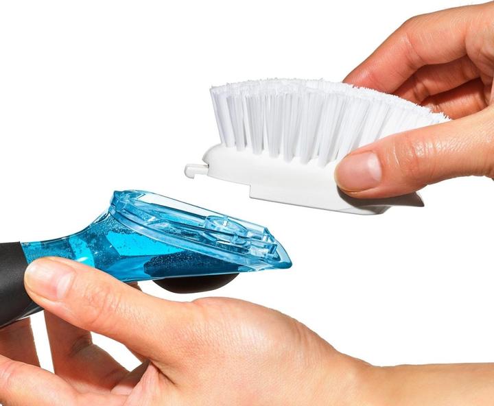 Immagine prodotto OXO Spazzola Good Grips con dispenser per il sapone (1 pz.)