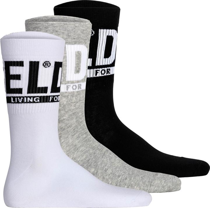 Actual product image Diesel Skm-Ray-Threepack Calzin (pack of 3, 43 - 46)