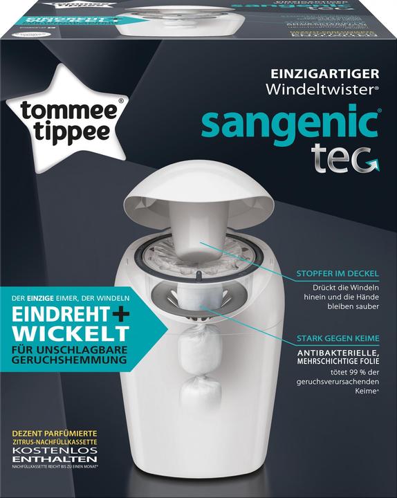 Image du produit Sangenic Tec Windeltwister avec 1 cassette (1 x)